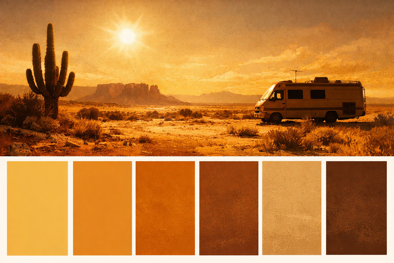 Breaking bad color palette Breaking bad color palette
