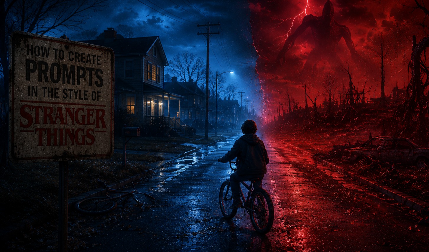 How to Create Prompts in the Style of Stranger Things