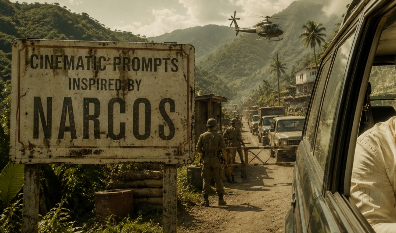 How to Recreate the Netflix Narcos Visual Universe Using AI
